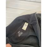 Aerie NWT Dream Sherpa Quarter Zip Sweatshirt Smoked Gray Super Soft Size XS Photo 3