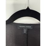 Universal Standard  Black Linen Wrap Midi Dress Size L US 22–24 Minimalist Photo 6