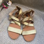 Material Girl Elastic Gladiator Sandals Photo 6