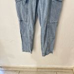PacSun  Elastic Waist Cargo Paper Bag Waist Denim Jeans XS Photo 3