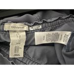 Joie  Pants Women XL Blue Gingham Check Wide Leg Crop Capri Paperbag Cottagecore Photo 2