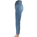 Ann Taylor LOFT Blue High Waist Straight Skinny Crop Denim Jeans Pants Size 26 Photo 1