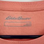 Eddie Bauer  Size Large‎ Long Sleeve Top Shirt Tee T-Shirt Blouse Cotton Pink Photo 2