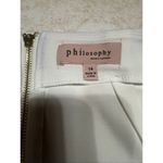 Philosophy  Bleach White Skirt Sz 14 NWT Photo 2