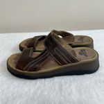 Dr. Martens  Vintage 90s England Chunky Brown Leather Sandals Women 3 Photo 3