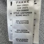 frame denim FRAME Le High Straight Crop Jeans‎ Blanc Multi Colorblock Denim Womens 27 Casual Photo 6