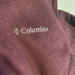 Columbia ‎ Womens Benton Springs Full Zip Fleece Jacket Burgundy  Size S Small Photo 9