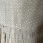 Club Monaco  brown & white pleated polka dot flowy boho skirt women size 2 Photo 3