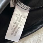 Industry Republic Clothing Black Faux Leather Crop Jacket Size L Photo 9