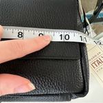 Italian black leather trending 2025 shoulder bag / satchel / night out purse Photo 7