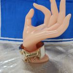 Designer black and gold horse bangle. Price for one. Photo 9