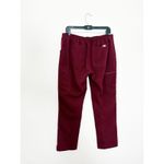 FIGS Yola Elastic Waistband Skinny Scrub Pants Size MP Burgundy Nurse Doctor Photo 13