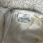 Miguelina Tiered Maxi Column Dress Crochet & Lace White Ivory Sample XS/S Photo 9