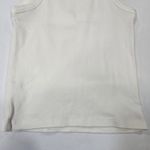 Tularosa  Green The Maya Racer Tank in Ivory Large Photo 9