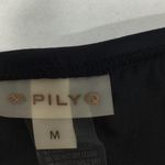 PilyQ  Colorblock Ruched Bikini Bottom M Photo 8