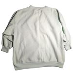 Vtg 1990s Express Pale Green Fleece Provence Floral Embroidered Sweatshirt XS Photo 1