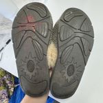 UGG  Slippers Womens Size 8 Knit Shearling Grey Green‎ Slip On Cozy Shoes Warm Photo 7