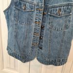 st. john's bay St. John’s Bay Denim‎ Vest Size Small Photo 3