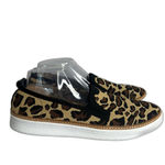 Talbots  Womens Brittany Leopard Print Knit Sneakers Shoes Size 9.5 M slip on Photo 3