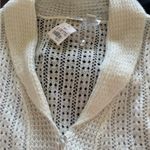 Cato  Cream Button-Up Cardigan Photo 3