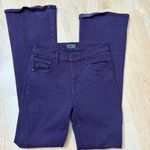 MOTHER the weekender Jeans in blackberry cordial Flare Purple Size 25 Photo 2