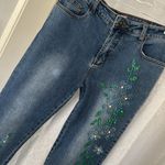 SASSY THAI Embellished Blue Jeans Sz: M 30” Photo 1