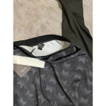 NWT Uerton Slim Fit Training Pants Black Gray Mesh Long‎ Pants Size L Photo 4