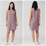 Eileen Fisher Organic Cotton Jersey Crewneck Tank Dress Lavender size M NEW Photo 2
