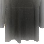 Braetan Women's Button Down Black Trench Coat Size large Photo 9