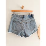 Abercrombie & Fitch | NWT High Rise 90s Cutoff Short in Light Wash | Sz 27 Photo 7