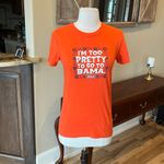 Auburn Orange Babydoll T Shirt Size M Photo 2