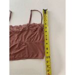 Victoria's Secret Victoria’s Secret Lace Trim Cami Bralette Top Rose Pink Size S Photo 2