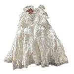 Gacaky Women's Summer Casual Sleeveless Rompers Ruffle Flowy Boho Sun Dr… White Size XL Photo 4