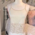 Hanes Romantic Lace Nylon Nude Cami Photo 0