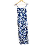 Abercrombie & Fitch  Emerson tiered maxi blue white dress XS‎ Sleeveless Photo 1