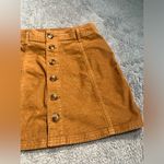 American Eagle  corduroy hi-rise a-line skirt 0 Photo 2