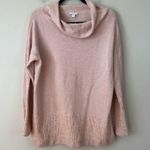 Pure J. Jill | Light Pink Cowl Neck Knit Sweater Size Medium Photo 0