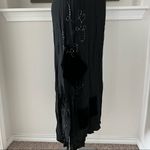 J.Jill Whisper Crepe Black Maxi Dress Size 8 NWT $129.00 Photo 8
