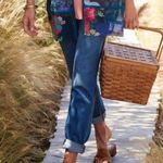 Soft Surroundings The Ultimate Denim Vintage Girlfriend Ankle Jeans Size 10 Photo 2