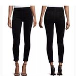Tory Burch  Black Corduroy Skinny High Waist Pants Photo 2