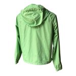 Lauren Ralph Lauren Lime Green Lightweight Windbreaker Hooded Jacket, Sz S Photo 3