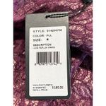 Adrianna Papell Plum Lace Peplum Dress Women's Size 4 Cocktail Holiday NWT $180 Photo 7