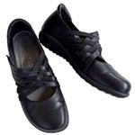 EUC NAOT Leather Strappy Mary Janes Black Size 6 Photo 0