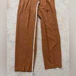 J.Crew NWT  Belted straight leg trouser pant, vintage brandy brown, size 6 Photo 8