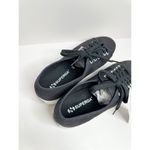 Superga  Sneakers Classic Black Canvas Mens Size 8 Lace Up Fashion Shoes NEW Photo 7