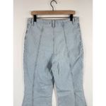 Free People We The  Womens Jeans Blue Florence Flare High Rise Stretch Size 32 Photo 8