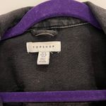 Topshop Women’s Black Cropped Denim Jacket Photo 2