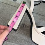 ZARA Platform patent leather sandals Photo 8