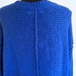 Michael Kors  beautiful knit royal blue sweater Size Large Photo 3