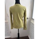 SOL Embroidered Baby Alpaca Silk Sweater large layered luxury cabincore workwar Green Photo 4